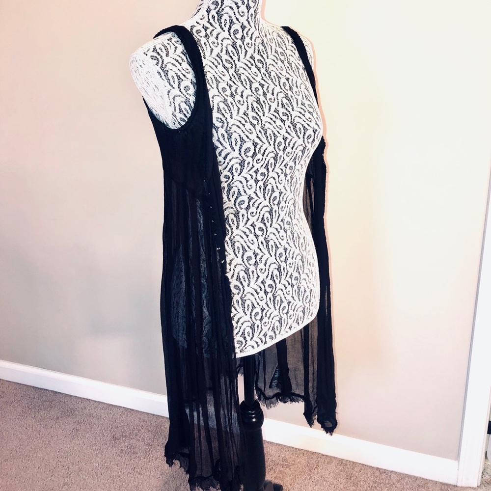 Urban outfitters flowy kimono tank